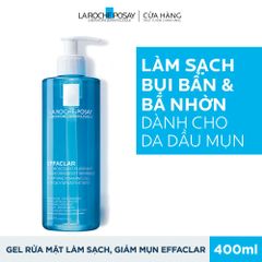 Sữa Rửa Mặt Dạng Gel Dành Cho Da Dầu, Da Nhạy Cảm La Roche-Posay Effaclar