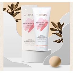 Kem Dưỡng Thể Chống Nắng Whisis Premium Collagen Whitening Body Lotion 200ml SPF50+ Pa+++