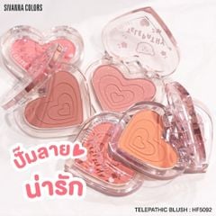 Phấn Má Hồng Sivanna Colors Telepathic Blush HF5092