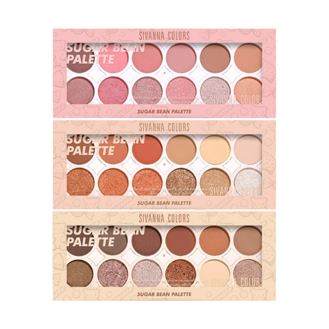 Bảng Phấn Mắt 12 Ô Màu Sivanna Color Sugar Bean Eyeshadow Palette HF1013