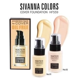 Kem Nền Sivanna Colors Water Base Primer SPF 35 PA+++ (Chai)