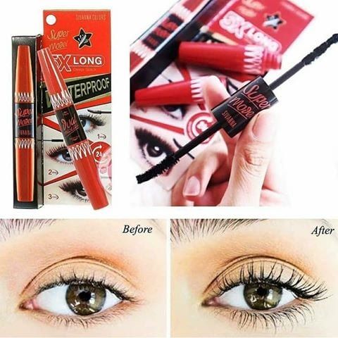 Mascara 2 Đầu Nối Mi Sivanna Super Model 5X Long