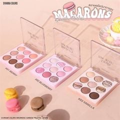 Phấn mắt Sivanna Colors Macarons Shadow Palette - HF658