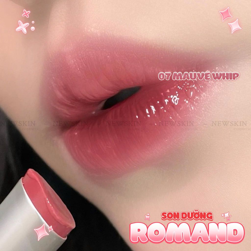 Son Dưỡng Màu Thuần Chay Romand Glasting Melting Balm