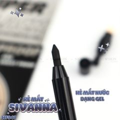 Chì Kẻ Mắt Sivanna Colors Eyes-Opener Eyeliner Gel Pan Super Black HF947