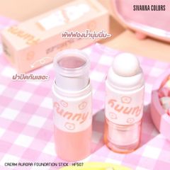 Kem Nền Dạng Thỏi Kèm Mút Tán Sivanna Colors Cream Aurora Foundation Stick HF507