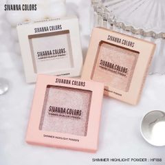 Phấn Bắt Sáng Sivanna Colors Shimmer Highlight Powder