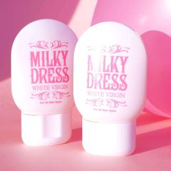 Kem Dưỡng Trắng Và Chống Lão Hóa Milky Dress The White Virgin 65g