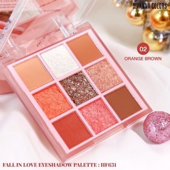 Phấn Mắt 9 Ô Sivanna Colors Fall In Love Eyeshadow Palette