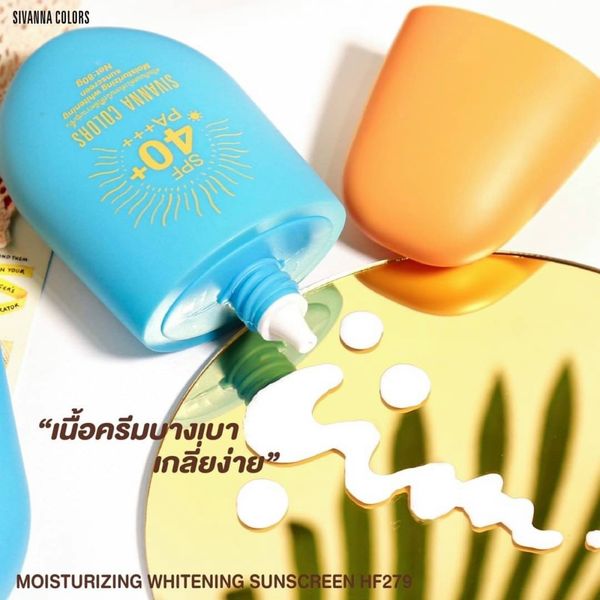 Kem Chống Nắng Sivanna Colors Moisturizing Whitening Sunscreen 80g