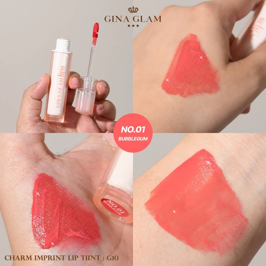 Son Tint Bóng Gina Glam Charm Imprint Lip Tint G10