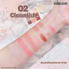 Bảng Phấn Mắt Đa Năng 2 Tầng Sivanna Colors Multi Face HF650