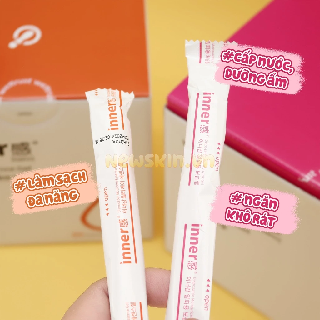 Đũa thần dung dịch gel dưỡng đa năng vùng kín Wettrust Inner Disposable Multicare Essence Gel