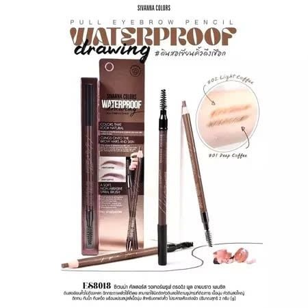 Chì Kẻ Chân Mày Sivanna Eyebrow ES8018-02