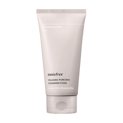 Sữa Rửa Mặt Se Khít Lỗ Chân Lông, Giảm Bã Nhờn Innisfree Volcanic BHA Pore Cleansing Foam