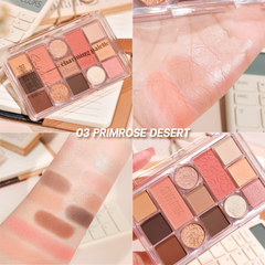 Phấn mắt Sivanna Colors Sculpted Looks Charming Palette HF155