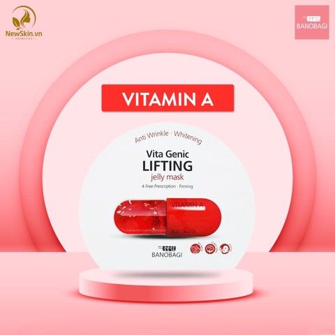 Mặt Nạ Giấy Viên Thuốc Banobagi Anti Wrinkle Whitening Vita Genic Mask