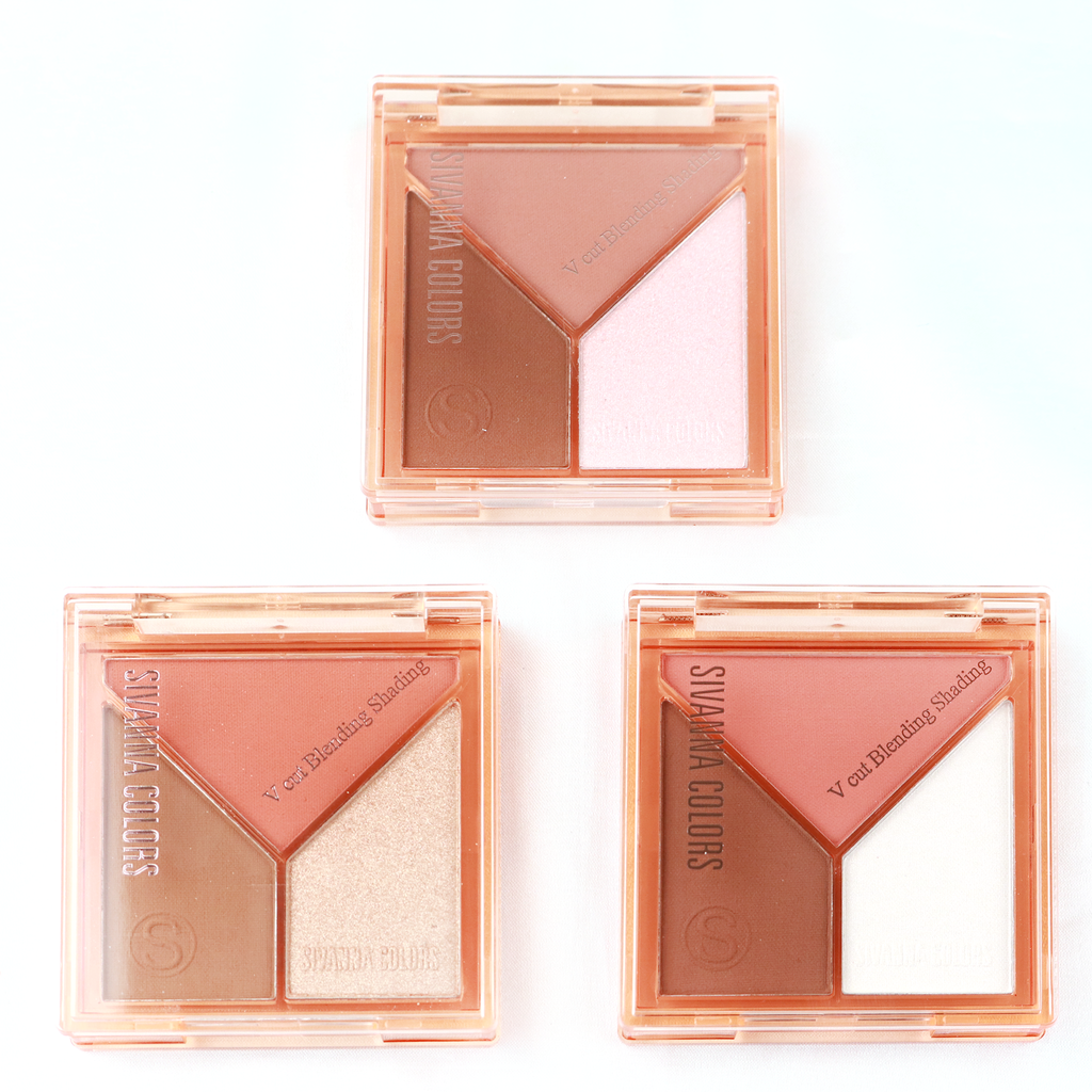 Phấn Tạo Khối Và Bắt Sáng Sivanna V Cut Blending Shading HF135