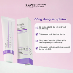 Kem đặc trị lão hóa, giảm nếp nhăn RAVIEL Bakuchiol Mela Free Cream Brightening Skin Elasticity 50ml