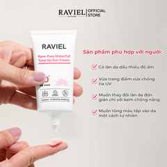 Kem chống nắng nâng tông RAVIEL Base-free Waterfull Tone Up Sun Cream 50ml