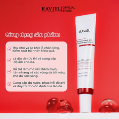 Kem đặc trị thâm, kháng viêm và ngăn ngừa mụn RAVIEL Panthenol Dark Spot & Blemish Spot Cream 15ml