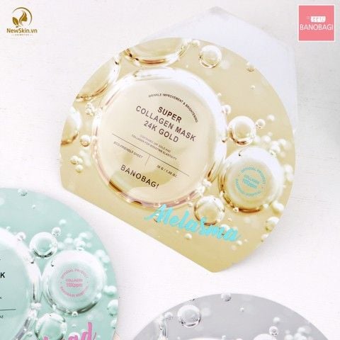 Mặt Nạ Dưỡng Trắng. Giảm Mụn Banobagi Super Collagen Mask