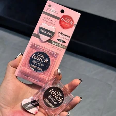 Má Hồng Son Kèm Mút Đổi Màu Sivanna Color