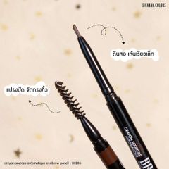 Chì Kẻ Mày Sivanna Colors Crayon Sources Automatique Eyebrow Pencil