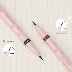 Kẻ mắt Sivanna Colors Lasting Peach Smooth Eyeliner HF5102