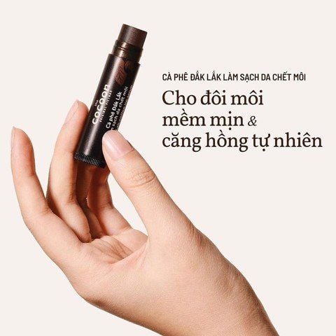 Son Tẩy Tế Bào Chết Môi The Cocoon Dak Lak Coffee Lip Scrub