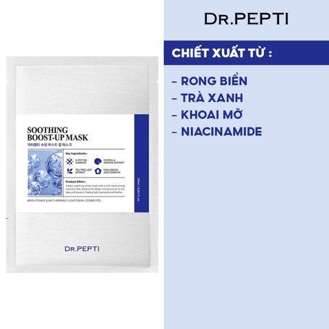 Mặt Nạ Dr Pepti Soothing Boost Up Mask