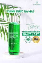 Toner Mụn Derladie Herbal Extract Toner 140ml (xanh)