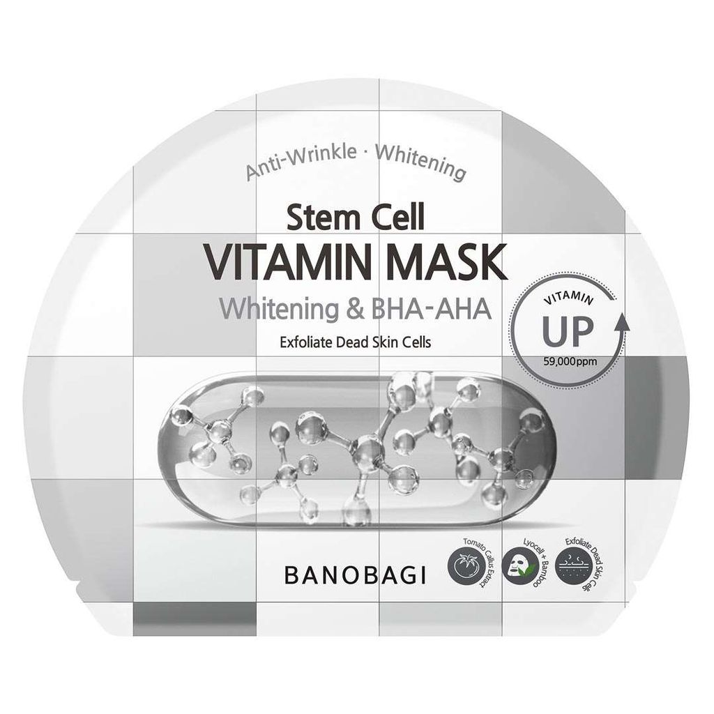 Mặt Nạ Giấy Banobagi Stem Cell Vitamin Mask 30g