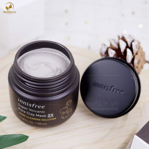 Mặt Nạ Đất Sét Innisfree Super Volcanic Pore Clay 2X 100ml