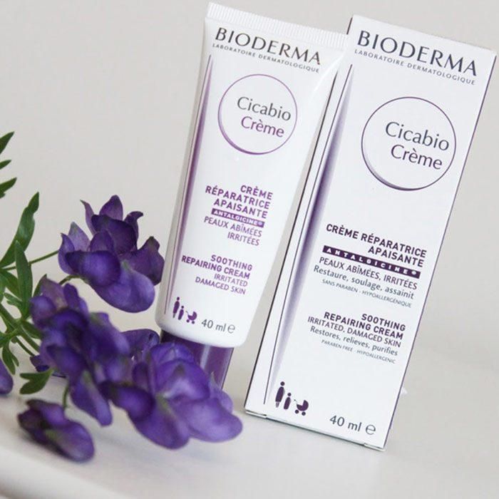 Kem Dưỡng Bioderma Cicabio Cream 40ml (tím)