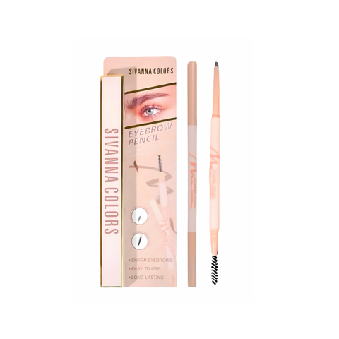 Chì kẻ mày Sivanna Colors Outline Natural Machete Eyebrow Penci HF505