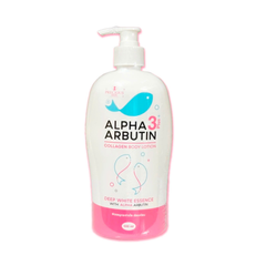 Sữa dưỡng thể Alpha Arbutin Collagen Lotion 3 Plus 500ml Thái Lan