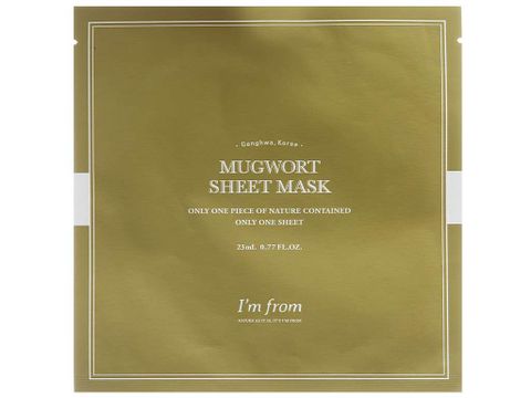 Mặt Nạ Dưỡng Da I'm from Mugwort Sheet Mask Chiết Xuất Ngải Cứu Làm Dịu Da 20ml