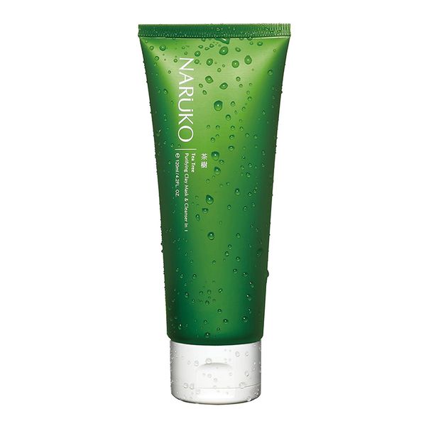 Sữa Rửa Mặt Bùn Naruko Tea Tree Purifying Clay Mask & Cleanser 120g (xanh)