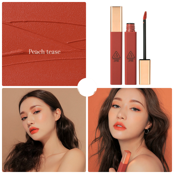 Son Kem Siêu Lì, Mịn Môi 3CE Cloud Lip Tint 4g