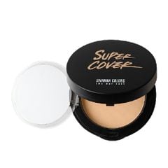 Phấn Phủ Dạng Nén Super Cover SIVANNA COLORS Two Way Cake 10g HF201