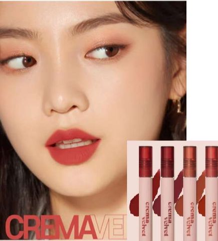 Son Kem Lì, Mịn Mượt Etude Crema Velvet Tint 3.6g