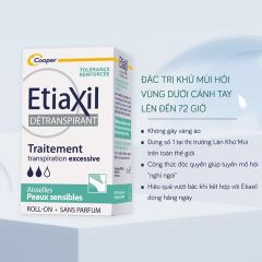 Lăn Khử Mùi EtiaXil Détranspirant Traitement - Aisseles Peaux Sensibles