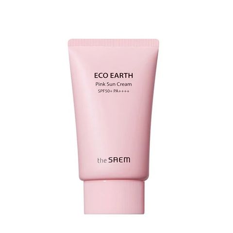 Kem Chống Nắng The Saem Eco Earth Pink Sun Cream SPF50+ PA++++ (50g)