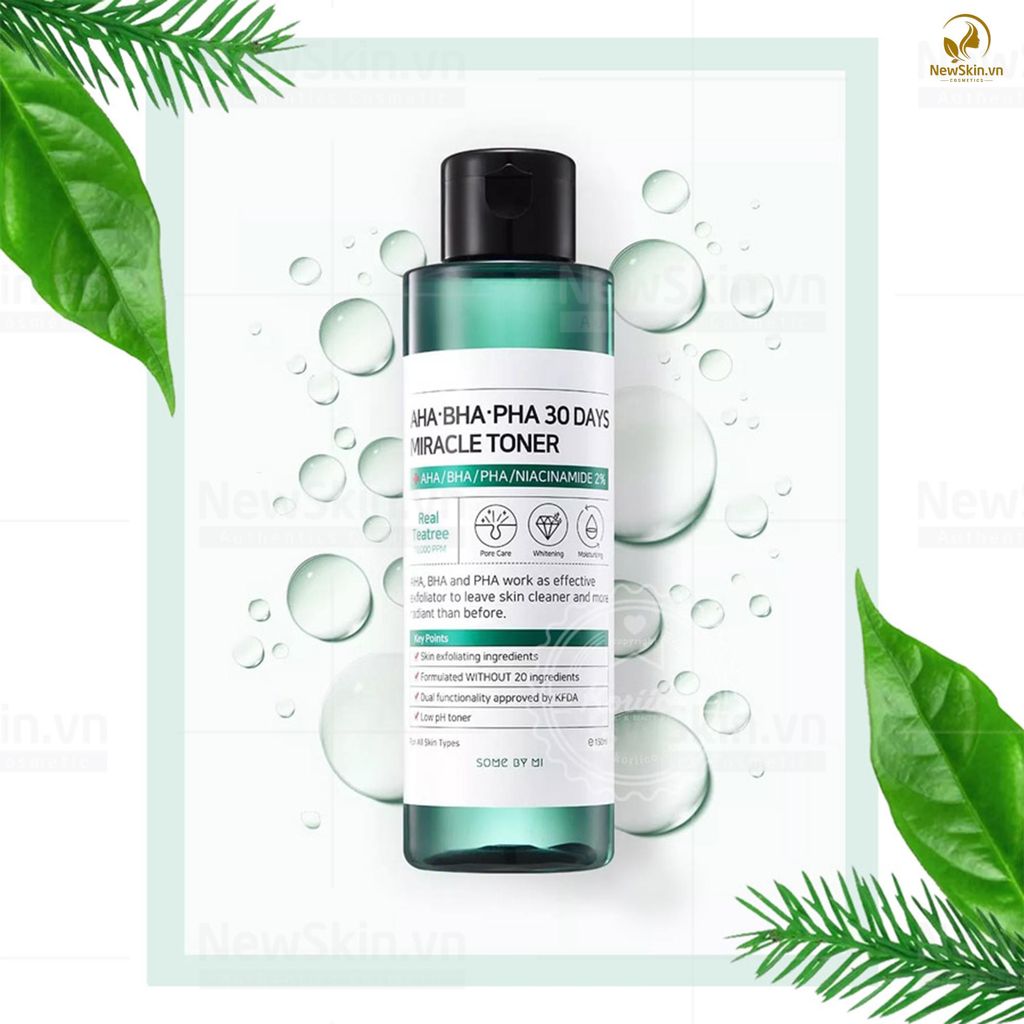 Nước Hoa Hồng Some By Mi AHA-BHA-PHA 30 Days Miracle Toner 150ml