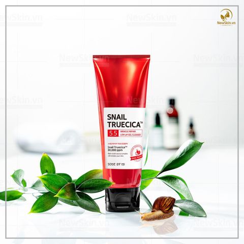 Sữa Rửa Mặt Some By Mi Snail Truecica Miracle Repair Low pH 5.5 Gel Cleanser 100ml