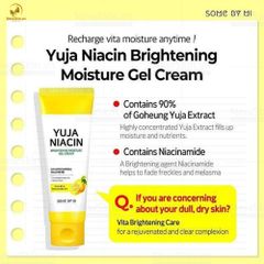 Kem Dưỡng Làm Trắng Da Some By Mi Yuja Niacin Brightening Moisture Gel Cream 100ml