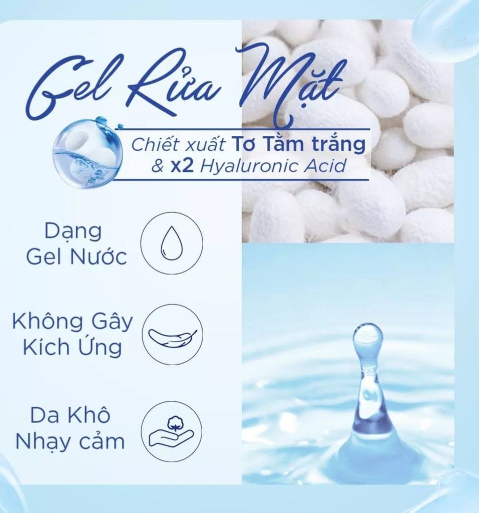 Gel Rửa Mặt Senka Perfect Gel Gentle Wash 100g