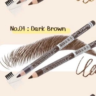 Chì kẻ chân mày lâu trôi Odbo Soft Drawing Pencil #OD760
