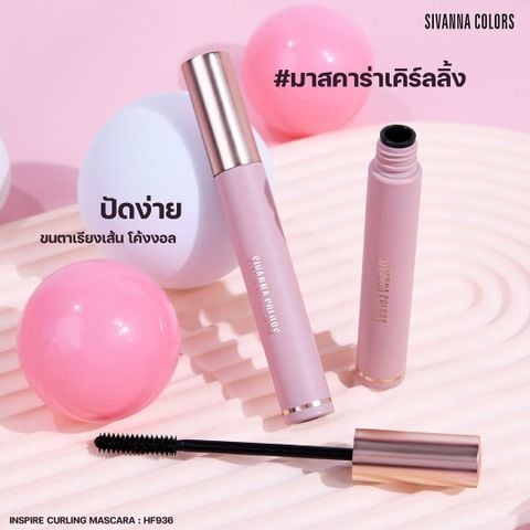 Mascara Sivanna Colors HF936 Inspire Curling - Làm Cong Và Dài Mi